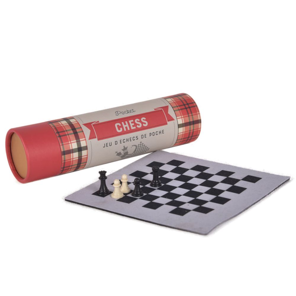 Smile Yalla, Portable Chess Game, Red