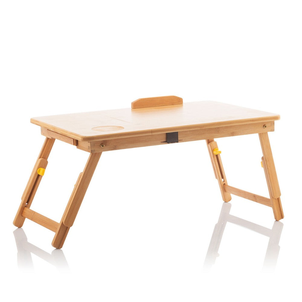 InnovaGoods, Bamboo Folding Side Table Lapwood, V0103031