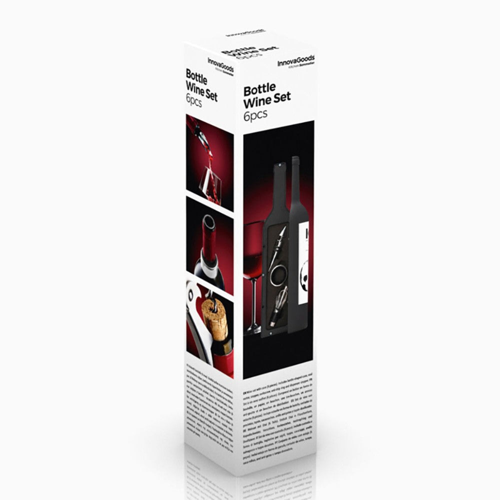 InnovaGoods, Bottle Wine Set 5 Pieces, V0100451