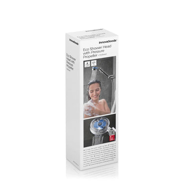 InnovaGoods, Eco-Shower With Pressure Propeller And Purifying Filter Heliwer, V0103523
