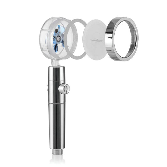 InnovaGoods, Eco-Shower With Pressure Propeller And Purifying Filter Heliwer, V0103523