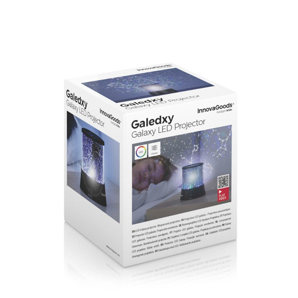 InnovaGoods, Led Galaxy Projector Galedxy, V0103320