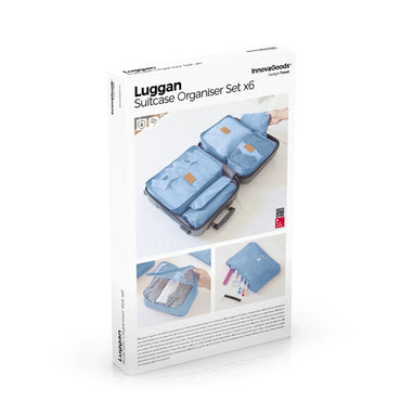 InnovaGoods, Suitcase Organiser Bag Set Luggan 6 Pieces, V0103062
