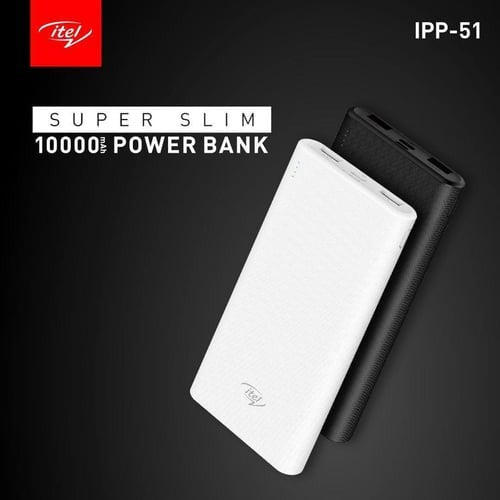Itel Power Bank IPP-51 Super Slim 10000mAh
