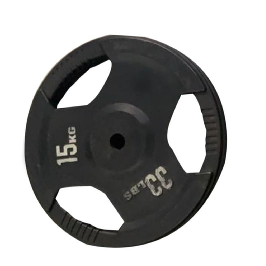 KC, Rubber Coated Revolving Iron Plate 15Kg, Hexagonal, 29Mm