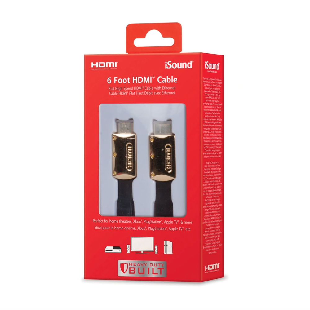 Isound, Hdmi Cable 6Ft