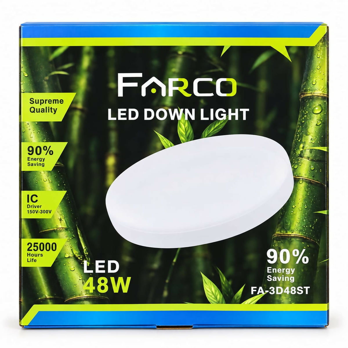 FARCO FA-3D60S3 60W LED Downlight – 3CCT