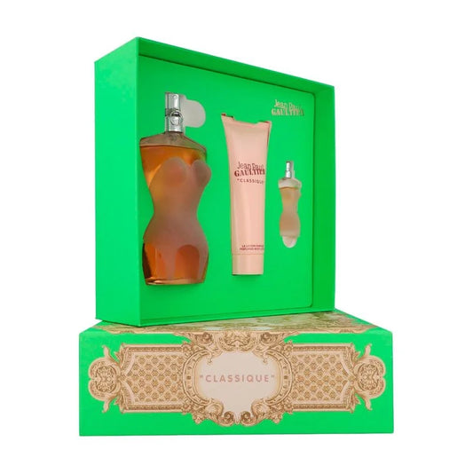 Jean Paul Gaultier Classique Gift Set Eau de Toilette 100ml + 6ml + Body Lotion 75ml