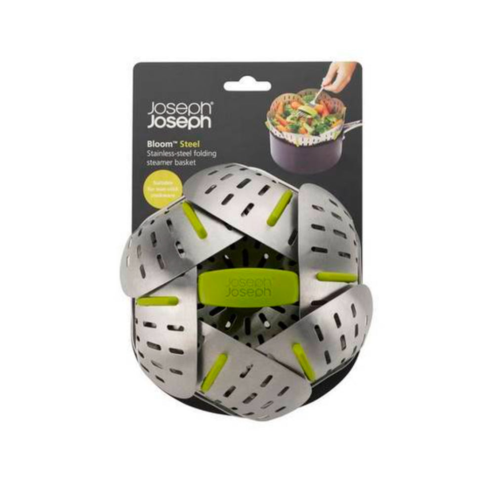 Joseph Joseph Bloom Stainless-Steel Steamer Basket Folding, One-Size, JOSE-45033
