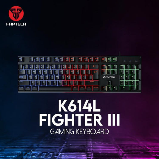 Fantech, K614L Fighter Iii Rgb Feel Mechanical Gaming Keyboard