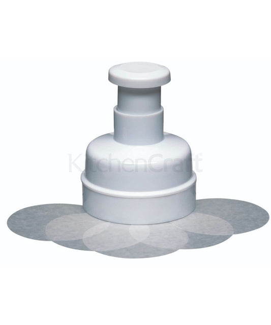 Kitchen Craft, Hamburger Maker With 100 Wax Discs