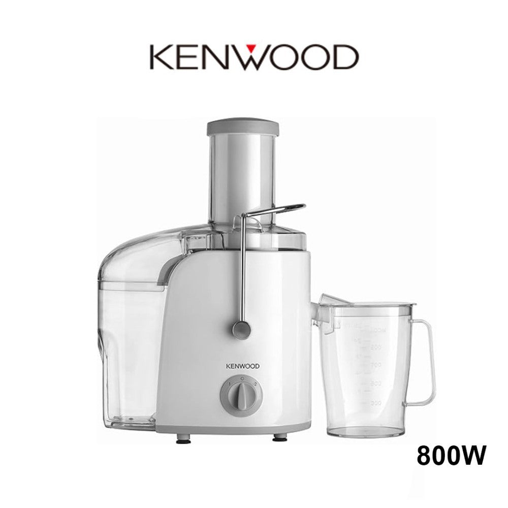 Kenwood, Juicer 800W Juice Extractor With 75Mm Wide Feed Tube, 2 Speed, Transparent Juice Jug, Pulp Container, Anti Drip For Home, Office, Restaurant & Cafeteria