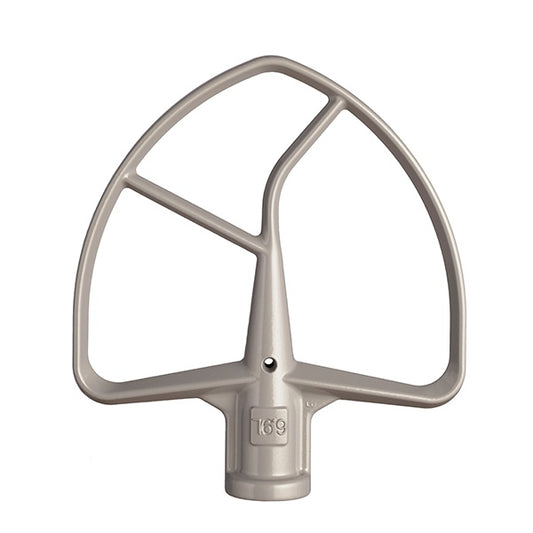 Kitchen Aid, Silver coated flat beat 6.9 L bowl
