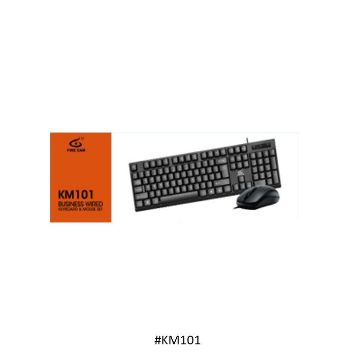 Fire Cam Wired Combo Keyboard & Mouse