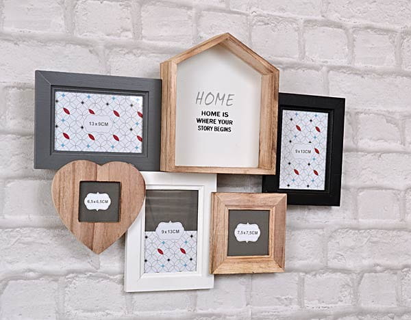 Itemz, Wall Frame For 6 Photos