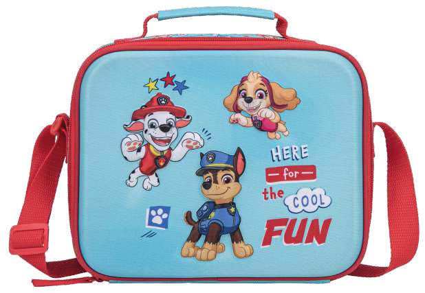 Kstationery Lunch Bag 3D Paw Patrol 3 L Size 23X18.5X7 Cm, 5600390682265