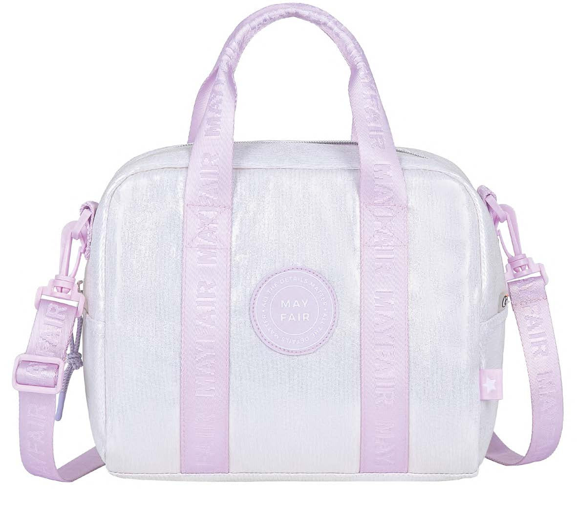Kstationery Lunch Bag Glow Up Silver Size 25.5X21X14 Cm, 5600390681237
