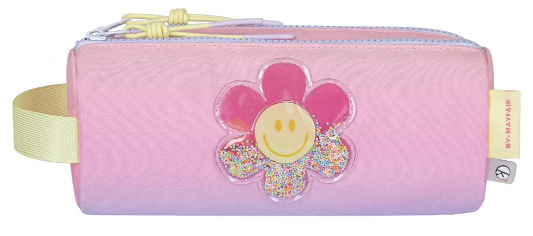 Kstationery Pencil Case Flower Happy Flower Size 22X9X9 Cm, 5600390683521