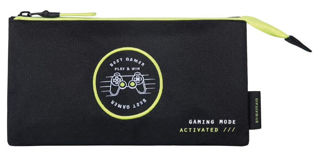 Kstationery Pencil Case Gaming Best Gamer 0.5 L Size 23X12X2 Cm, 5600390683781