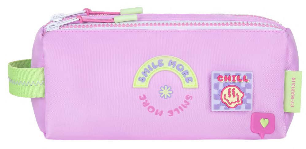 Kstationery Pencil Case Stay Groovy Smile More Size 22X9X9 Cm#68360/2025, 5600390683606