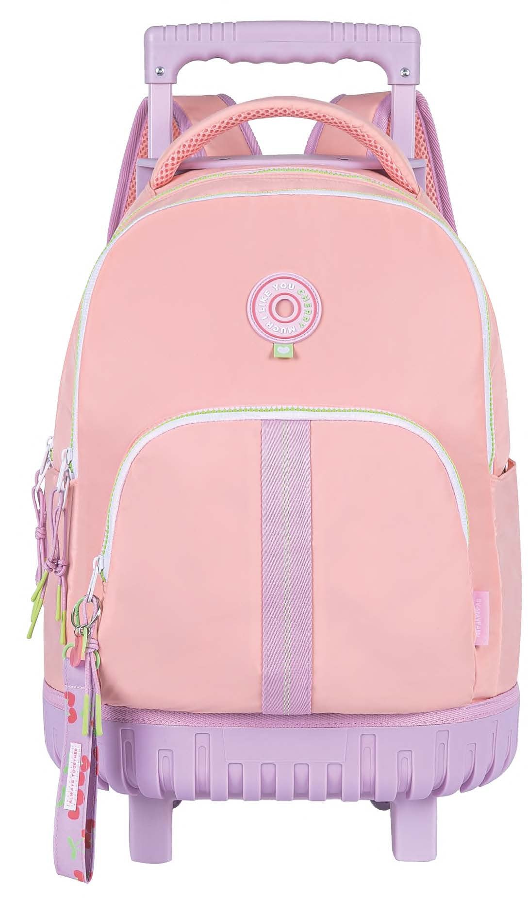 Kstationery Trolley Backpack Cherry Always Together 22.7 L Size 44.5X33X15.5 Cm, 5600390683422
