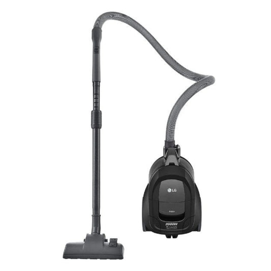 LG, Bagless Vacuum Cleaner, Long Lasting Suction Power, 1.3L, 2000W, SILVER