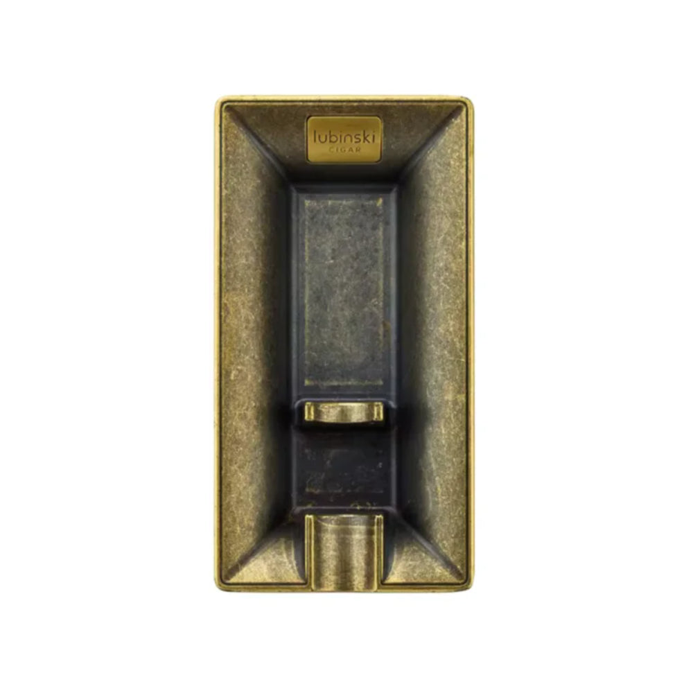 Lubinski, Creative Design Metal Cigar Ashtray Luxury Cigar Accessories Cigar Holder Copper Bronze Vintage, LB-ASH073A