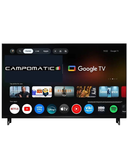 Campomatic,Tv 100'Qled Frameless 144Hz 4K W X H (Cm) : 223 X 127.5 Smart Tv