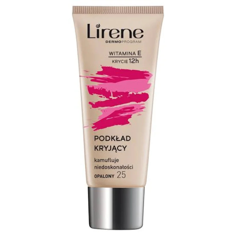 Lirene All Day Cover Foundation SPF 25 Full Coverage Makeup