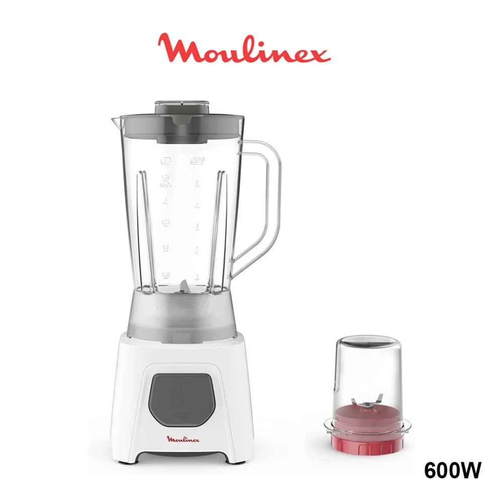 Moulinex, Blender | Blendforce 2 - 2L Blender Smoothie Maker |Mixer | 600 W | 3 Speeds | Lm423127 Visit The Moulinex Store