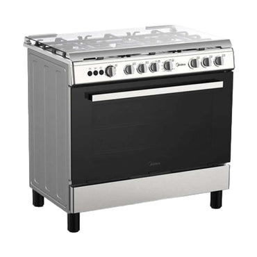 Midea Gas Cooker 90x60cm, 5 Gas Burner, LME95028