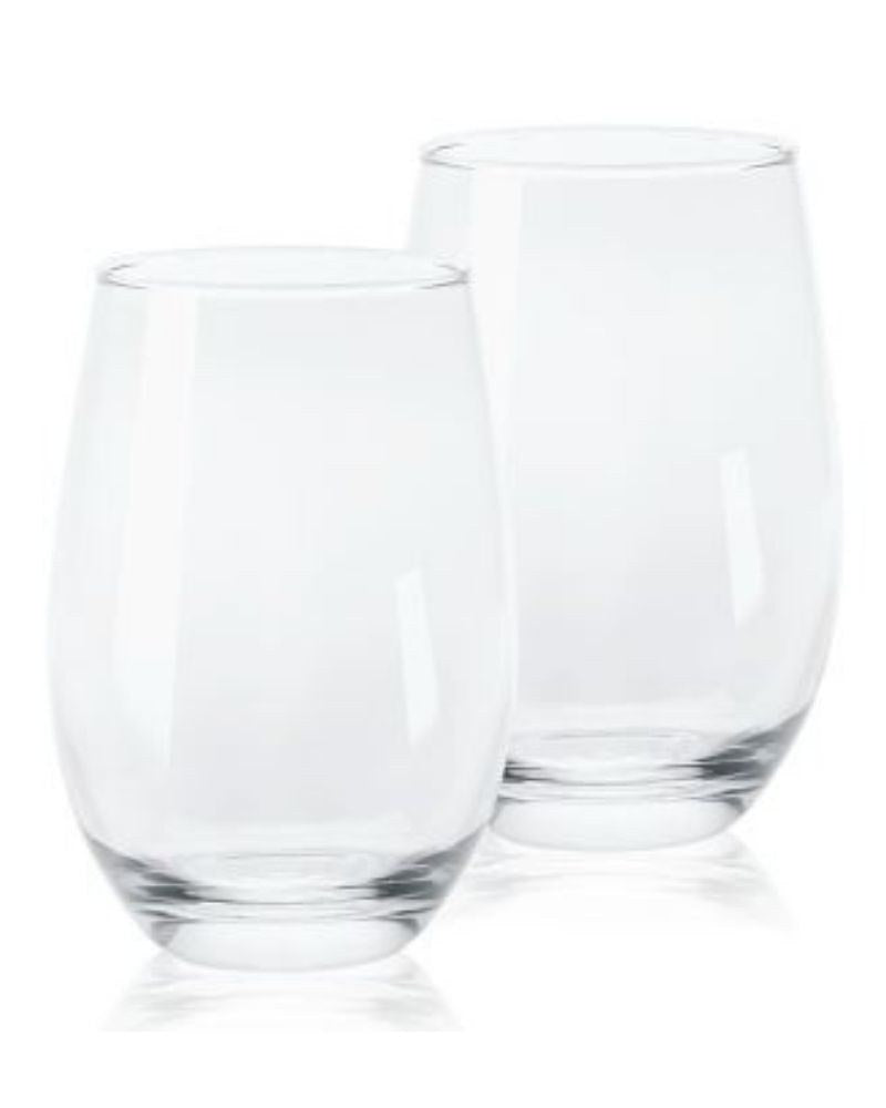 Luciano, 400Ml Cristal Cups 2Pcs Set