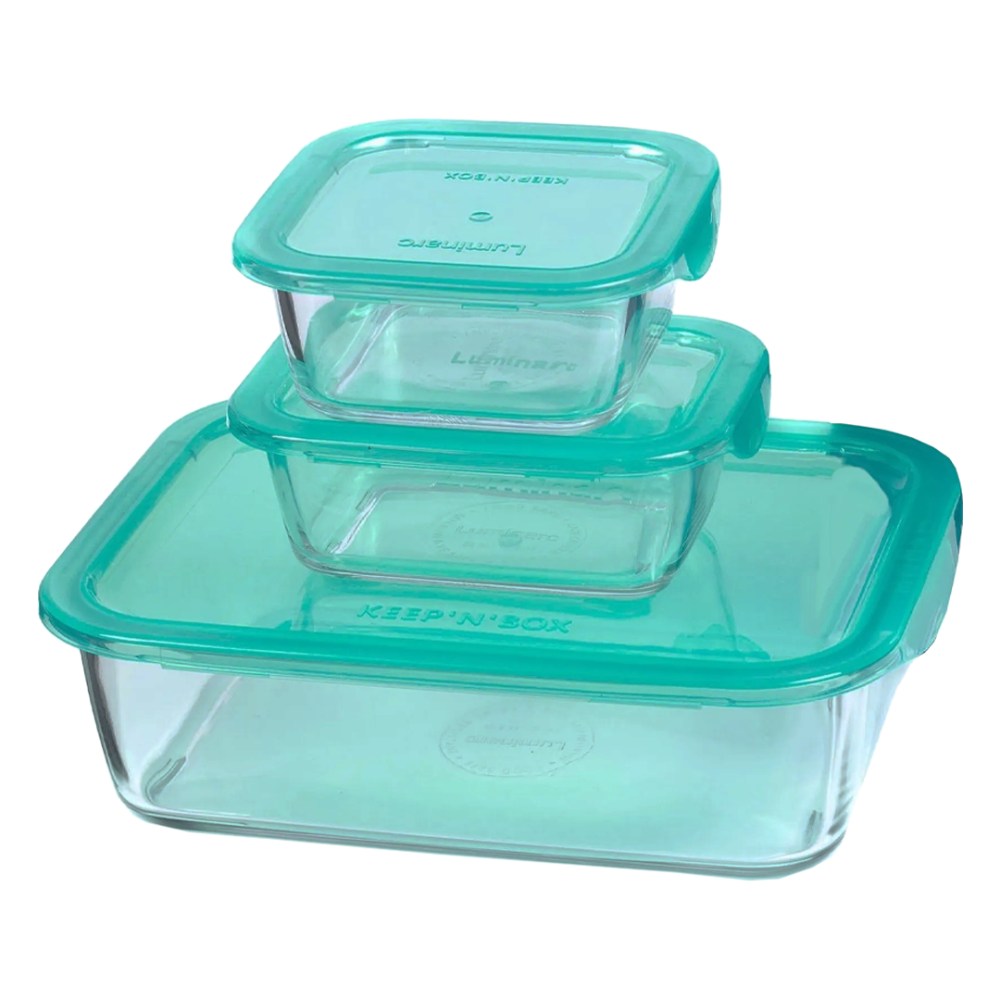 Luminarc, Keep N Box Set 3 Food Containers
