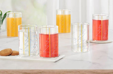 Luciano, Sintra 295Ml Borosilicate Glass Cups 6Pcs