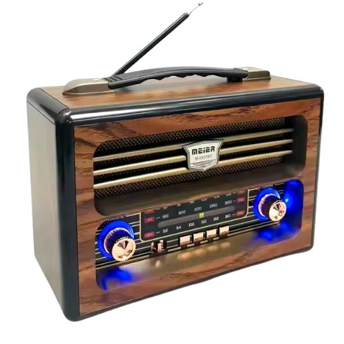 M-1917Bt Wooden Usb Speaker Am Fm Usb External
