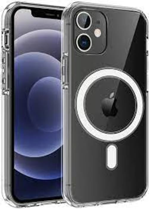 Magsafe, Magnetic Clear Phone Case For Iphone 12 2022 Transparent Shockproof Cover For Mag Wireless Charging Magnet Case