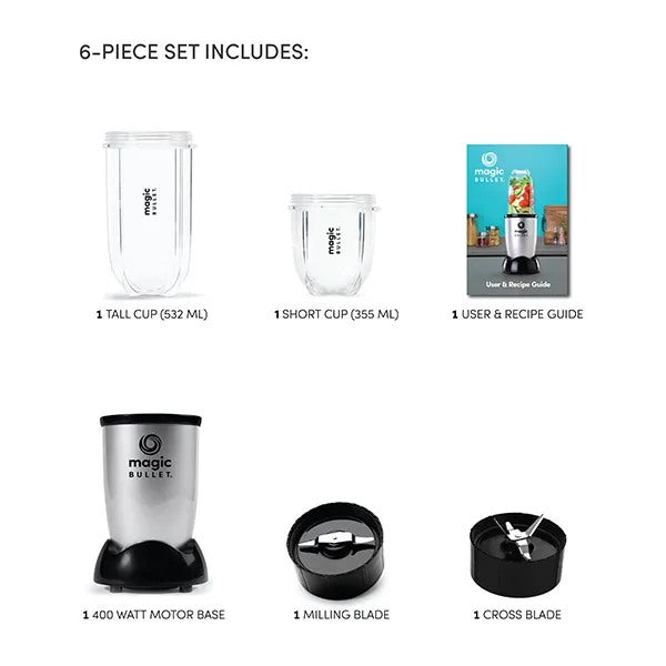 Nutribullet, Magic bullet 400W 6-pc