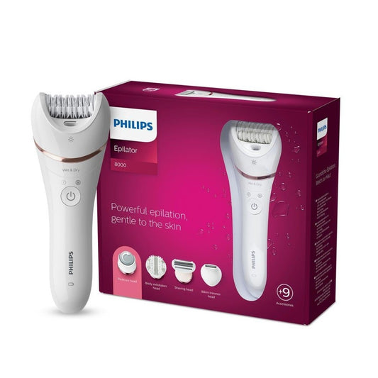 Philips, BRE740/11 Cordless Epilator, Wet And Dry Hair Removal For Legs