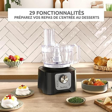 Moulinex, Double Force Compact Food Processor Multi-Function 800W
