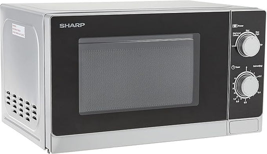 Sharp, 20 Liter 800 Watts Black Finished Door Microwave Oven