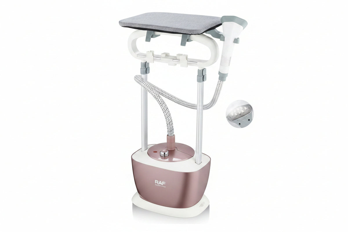 RAF, Garment Steamer R-3042 with adjustable iron board, 2000W, 1.6L water tank