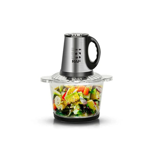 Raf, Food Chopper R.7720, 400W, 3L Glass Jar
