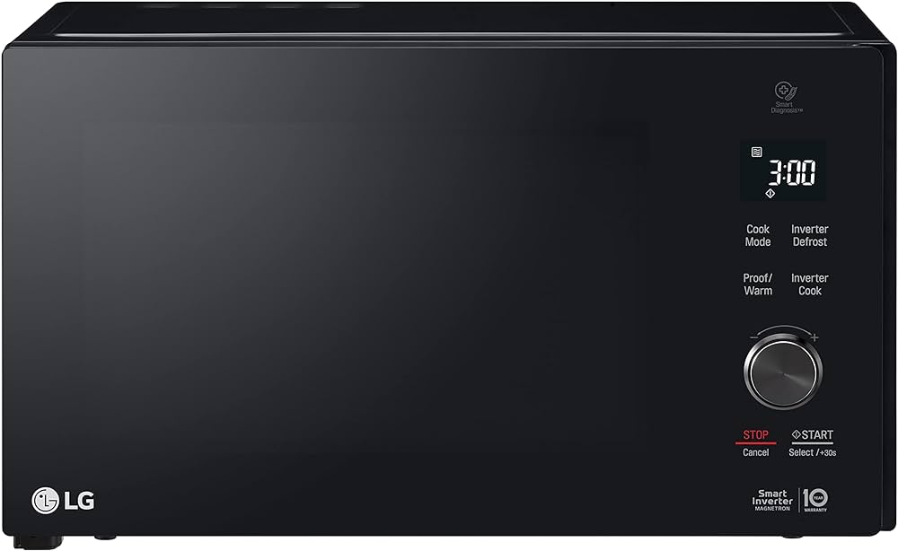 Lg ,Microwave Oven 42L, Smart Inverter,Black Color