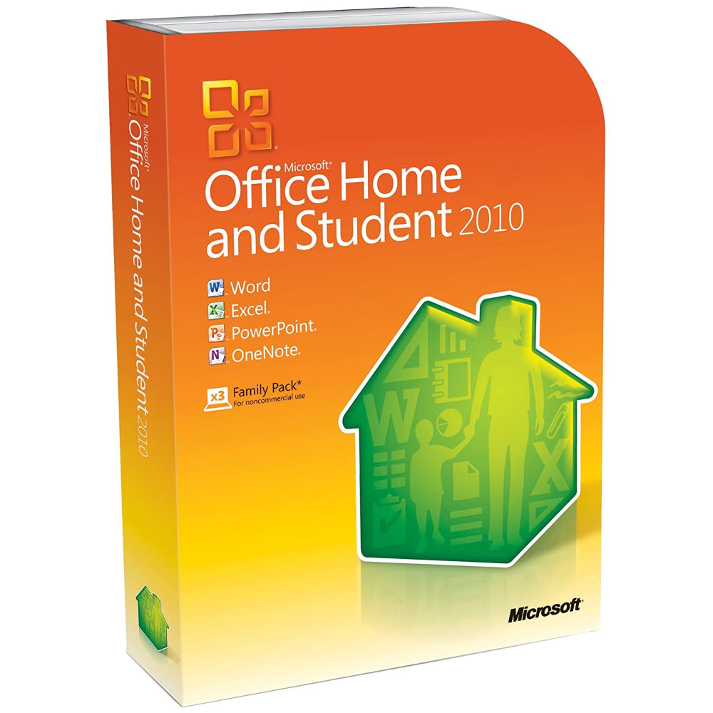 Microsoft, Office Home & Student 2010 English Dvd Microsoft, MIC-79G02135