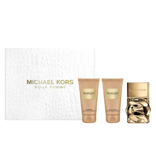 Michael Kors Pour Femme Gift Set Eau de Parfum 50ml + Shower Gel + Body Lotion