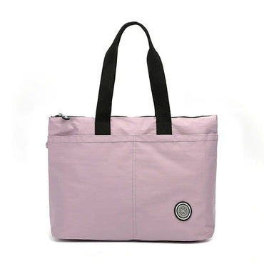 Mindesa, Women Tote Bag, Large Travel Tote Bag With Pockets,Nylon Tote Bag For Work,Teacher,School,Gym Bag Yoga Mat Buckle, Available in Different Colors