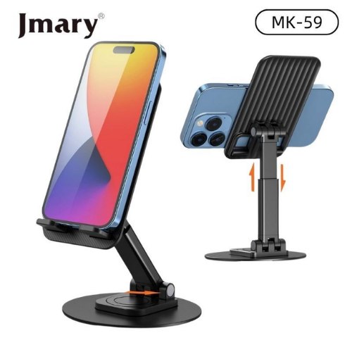 Phone Holder Desk, Adjustable Rotatble, Aluminum Mk-59