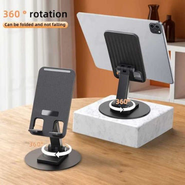 Phone Holder Desk, Adjustable Rotatble, Aluminum Mk-59