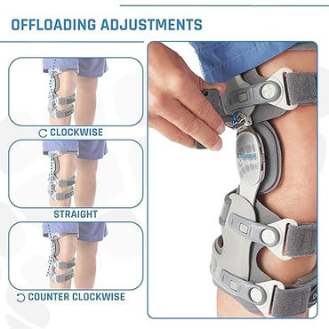 OrthoLife, Unloader Knee Brace With Undersleeve - Lightweight Oa Support For Arthritis & Pain Relief - Low Profile Design For Comfort Fit