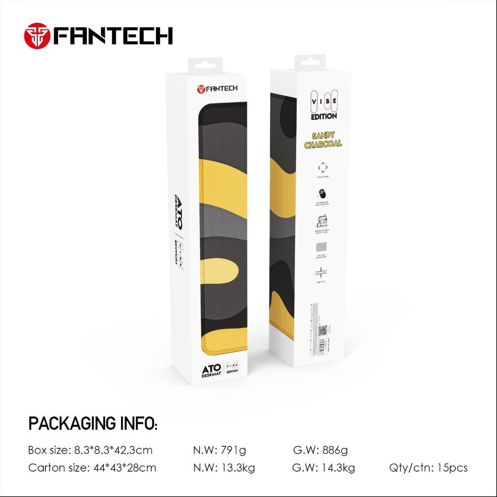 Fantech, Mp905 Sandy Chorcoal Xx-Large Gaming Mouse Pad